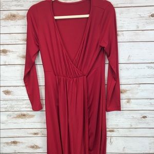 Dress Red Large Size-10 BoHo